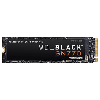 Amazon.com: WD_BLACK 1TB SN770 NVMe Internal Gaming SSD
